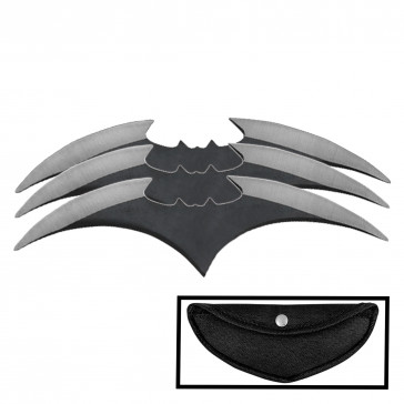 6" Batarang Gen 2 Black Throwers (3-pc)