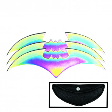 5.5" Batarang Gen 2 Rainbow Titanium Throwers (3-pc)