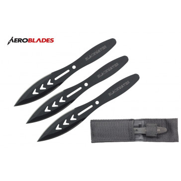 5.5" Set of 3 Blackwater Throwing Knives