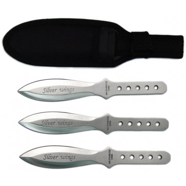 6.5" Set of 3 Throwing Knives