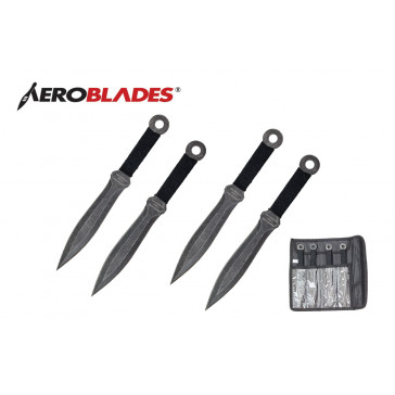 4 Piece Throwing Knive Set