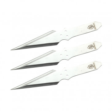 Set of 3 9" Buckshot Throwing Knives