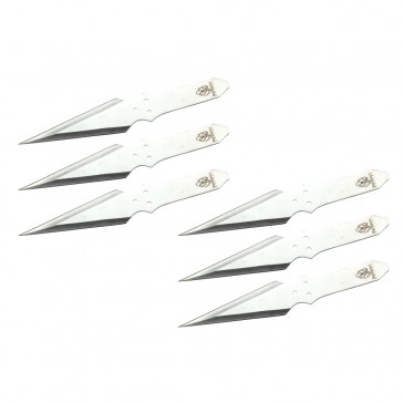 Set of 6 9" Buckshot Throwing Knives