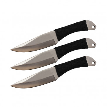 Set of 3 6.5" Skyhawk Throwing Knives