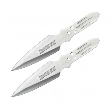 Set of 2 8.5" Thunderbolt Throwing Knives