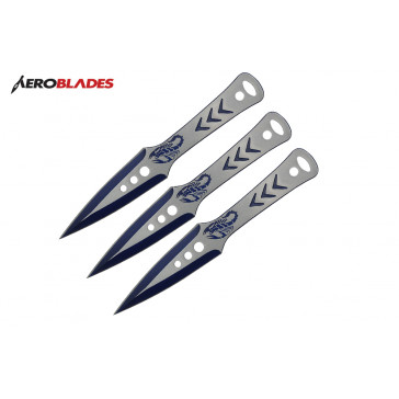 9" Scorpion throwing knives