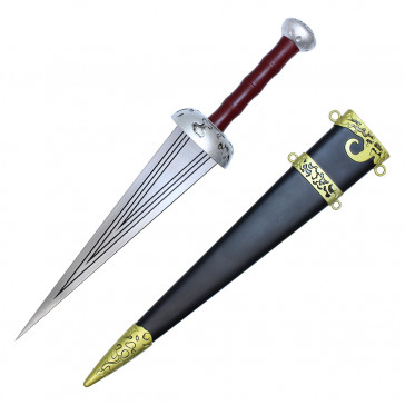 30' Roman Sword w/ Black & Gold Sheath