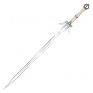 46" Fantasy Stainless Steel Replica Sword w/ Red Scabbard