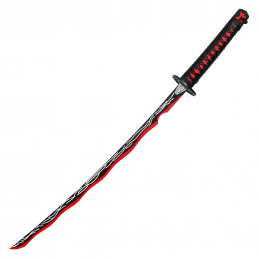 37" Metal Red Fantasy Sword