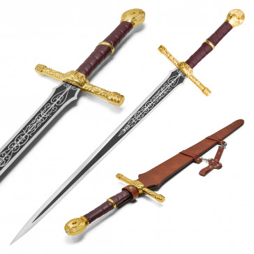 38" Fantasy Straight Sword