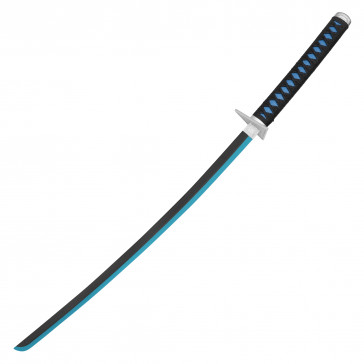37.75" Replica Blue 2-Tone Steel Katana