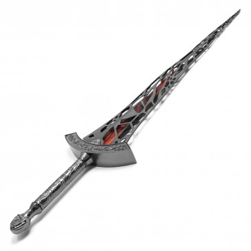 47" Replica Cosplay Metal Holy Sword Sword w/ Display Plaque