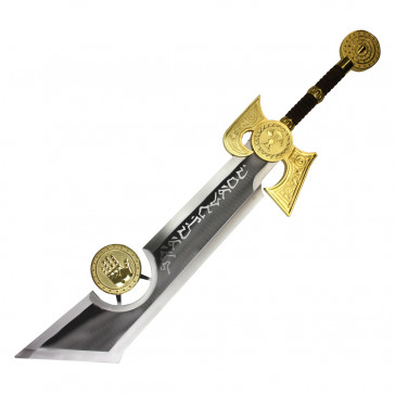 46.5" Fantasy Stainless Steel Replica Great Sword w/ Stand