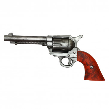 12" LARP/Cosplay Foam Prop Brown/Wood Revolver 