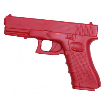 9" Polypropylene Red Rectangular Pistol