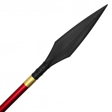 65.5" Red Spear Pole