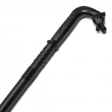34.25" Horse Head Cane (Polypropylene)
