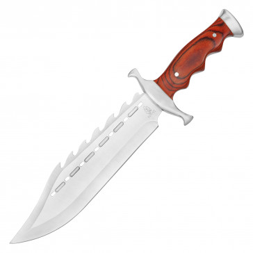 BUCKSHOT - 15" Timber Rattler Fixed Blade