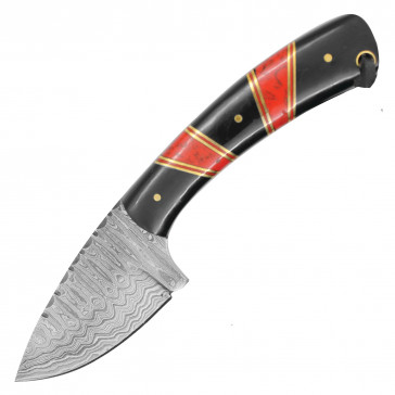 7.25" True Damascus Knife (256-Layer)