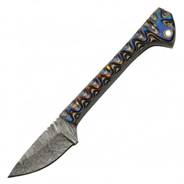 6.5" True Damascus (256-Layer) Fang Caping Knife
