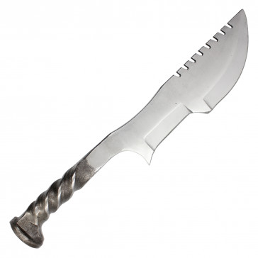 11.25"" Hand Forged Railroad Spike Knife w/ Huntsman Blade