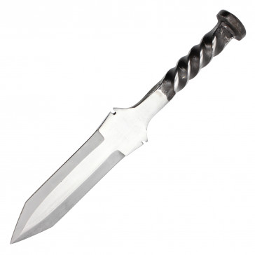 11.25" Hand Forged Railroad Spike Knife w/ Gladius Blade