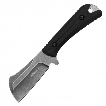 7.5" Black Fixed Blade Knife