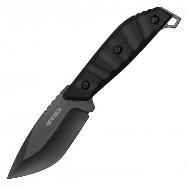 8.5" Fixed Blade Knife w/ Black Handle