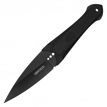8.5" Black Fixed Blade Tactical Dagger