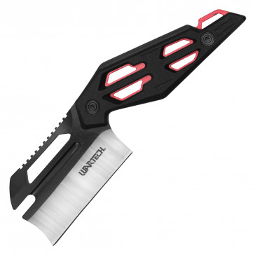 6.75" Red Mini Cleaver