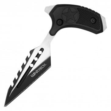 5.75” Wartech Black Push Dagger