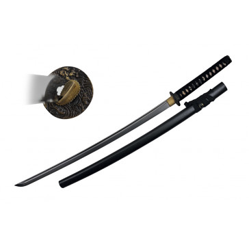 40" Black Katana