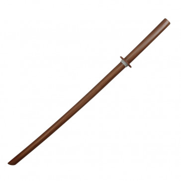 40" SAMURAI NATURAL WOOD TRAINING SWORD BOKEN (NO HANDLE WRAP)
