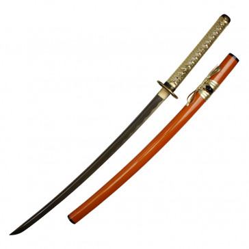 41" Gold Damascus Sword 
