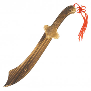 15" Darkened Wood Kid's Scimitar