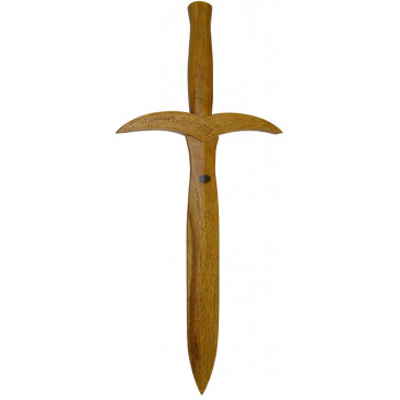 24" Wood Short Sword