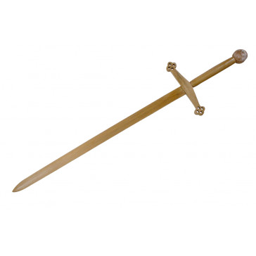 48" Wooden Claymore Practice Sword