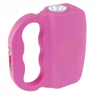 10-Mill Volt Pink Rechargeable Stun Knuckle w/ LED 