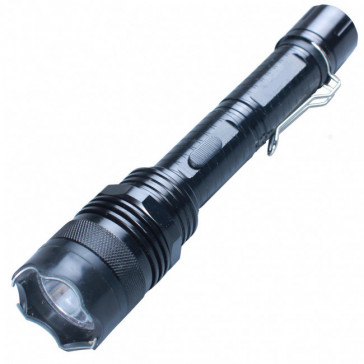 10" Rechargeable 110-Mill Volt Tactical Flashlight Stun Gun