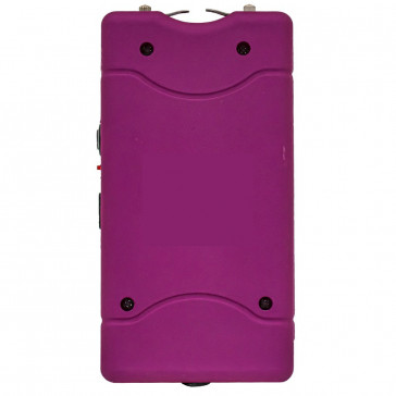 Tachyon 4" Grape Purple Rechargeable Stun Gun w/ Flashlight (No Safety Pin)