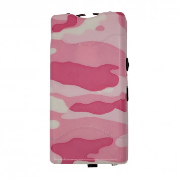 Tachyon 4" Pink Camo Rechargeable Stun Gun w/ Flashlight (No Safety Pin)