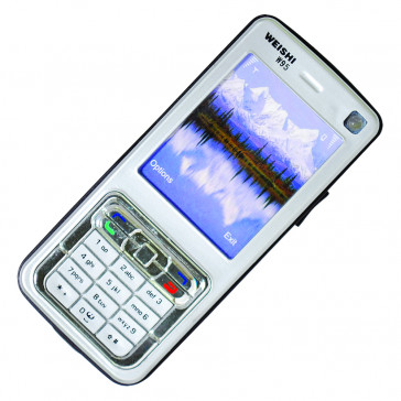 1200K White Rechargeable Cell Phone Stun Gun With Light