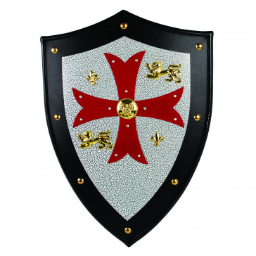 Knight's Templar Royal Metal Crusader Shield