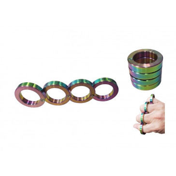 Rainbow Stackable Knuckle Rings