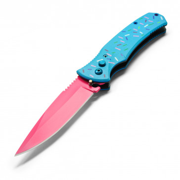 8.25" Sprinkle Donut Auto Knife