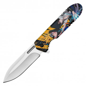 8" Ninja Team Pocket Knife w/ 3.5" Blade