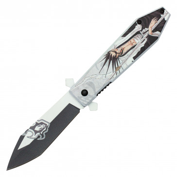 8" Assisted Opening Supernatural Fantasy Pocket Knife