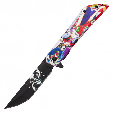 8" Assisted Opening Adventure Fantasy Pocket Knife