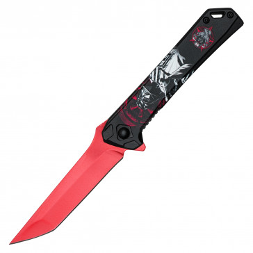 8" Assisted Open Galactic Dark Lord Pocket Knife