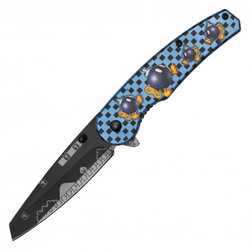 8" Living Bombs Pocket Knife